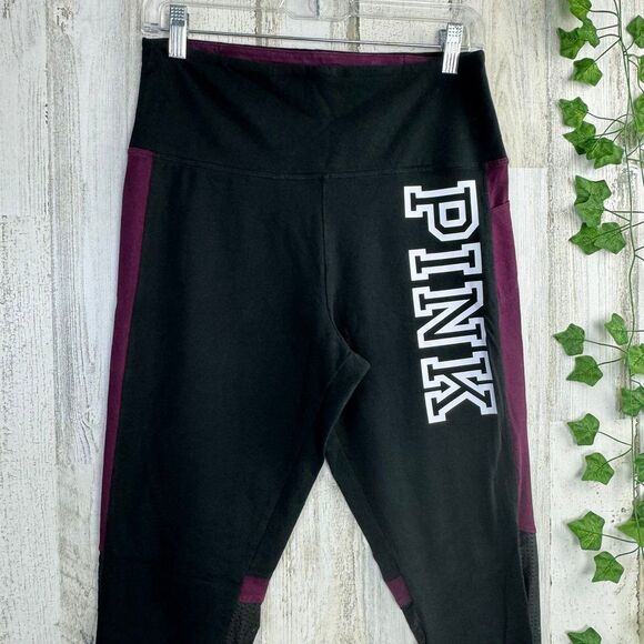 Victoria’s Secret Pink Yoga leggings with side pocket size large - Picture 2 of 8